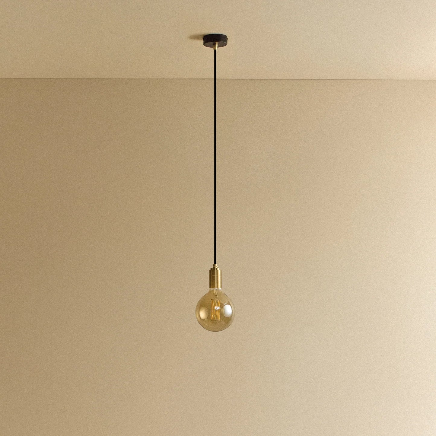 Gaia Pendant Light in Brass