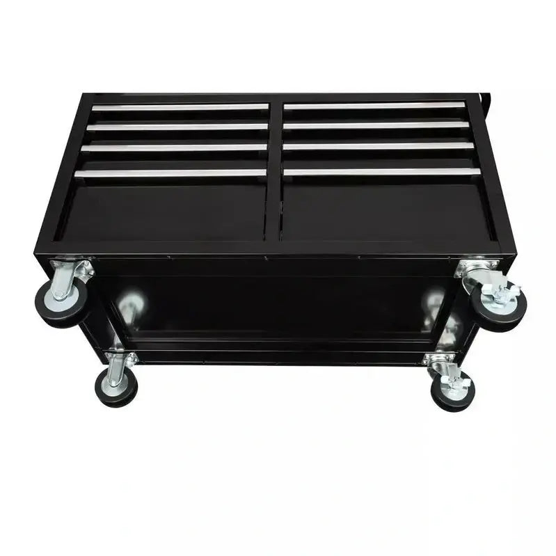 46-Inch Mobile Gloss Black Deep-Drawer Tool Chest with 9 Drawers