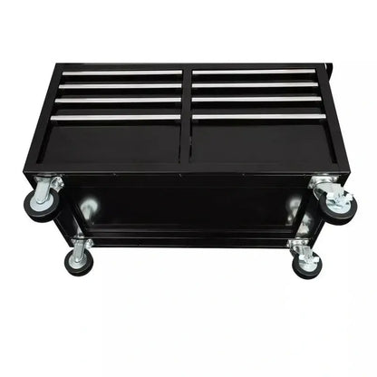 46-Inch Mobile Gloss Black Deep-Drawer Tool Chest with 9 Drawers