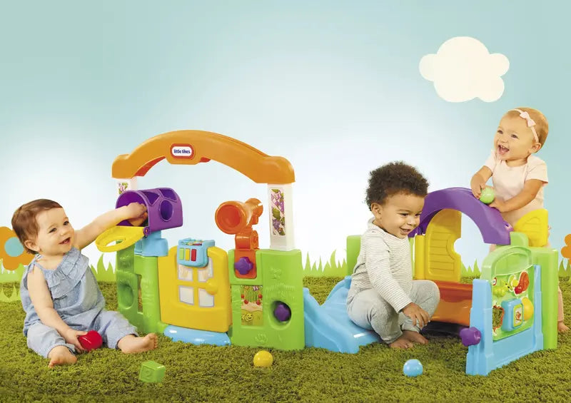 Little Tikes Activity Garden Playset, Multi-Functional Interactive Center for Ages 6 Months to 3 Years