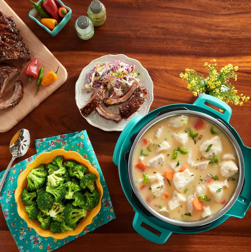 The Pioneer Woman Sweet Rose 6-Quart Instant Pot Duo  Multi-Cooker & Pressure Cooker Combo