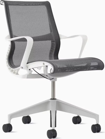 Setu Chair with Armrests  Flexible Kinetic Support &amp; Four-Way Adjustable Arms