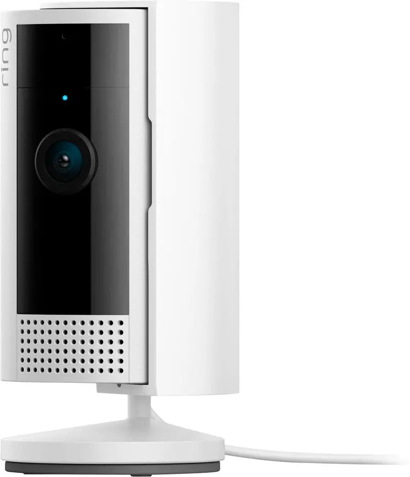 Ring Indoor Security Camera 1080p (2nd Gen) with Privacy Cover, Plug-In, White