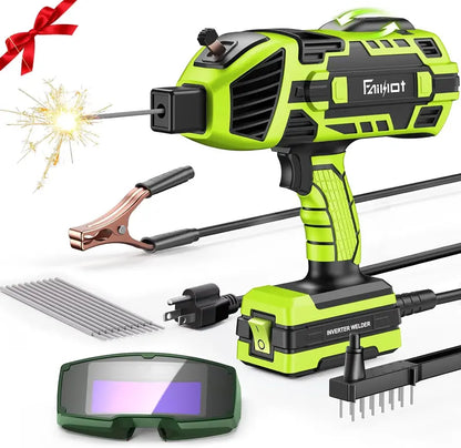 Compact 110V ARC Welder — 20120A IGBT Inverter, Portable for Home & Pro Repairs (Includes Auto-Darkening Goggles)