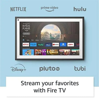 Amazon Echo Show 15, 15.6″ Full HD Smart Display with Alexa, Fire TV, Remote Included, Smart Home Hub