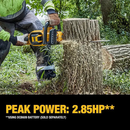 DEWALT 60V MAX Cordless Brushless 18-Inch Chainsaw Kit (DCCS672X1)