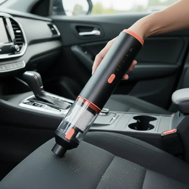 Cordless 4-in-1 Car Vacuum  Suction, Blower, Inflator, and USB-C Charging