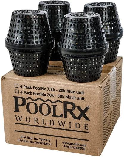 PoolRx Algaecide System  4-Pack for Pools 20,00030,000 Gallons