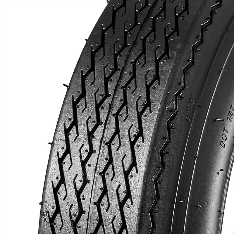 Albott Set of 2 4.80-12 Bias Trailer Tires 6PR 480-12 4.80×12 Hightway Boat Motorcycle Tires, Load Range C