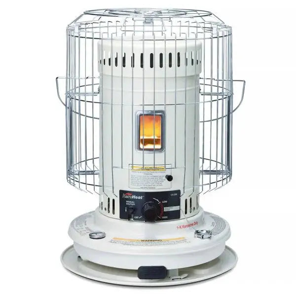 Dual-Pack 23,500 BTU Convection Kerosene Heater — Indoor/Outdoor Use