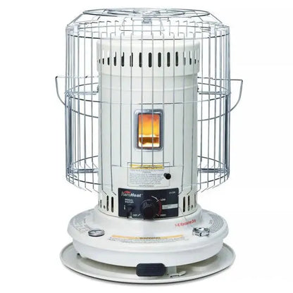 Dual-Pack 23,500 BTU Convection Kerosene Heater — Indoor/Outdoor Use