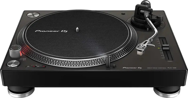 Pioneer DJ PLX-500-K Direct Drive Turntable  High-Torque, B-Stock (Black)