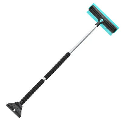 Detachable 55.7-Inch Snow Brush and Ice Scraper for Large Windshields
