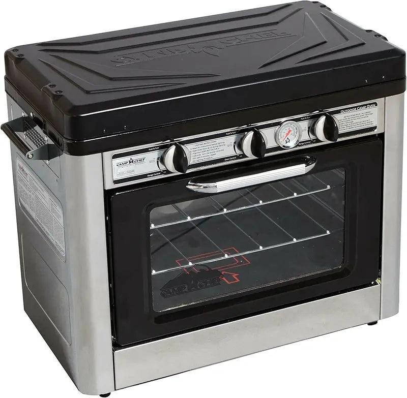 Camp Chef Outdoor Portable Dual Burner Camping Home Patio RV Oven Stove  COVEN