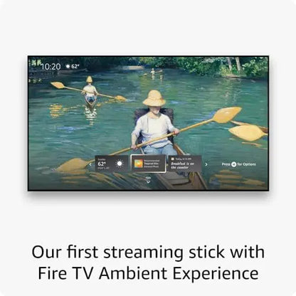 Amazon Fire TV Stick 4K Max  Wi-Fi 6E, Free & Live TV Streaming Without Cable