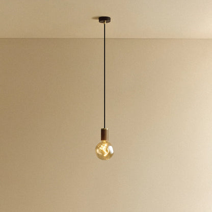 Voronoi I Pendant Light in Walnut