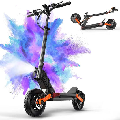 High-Speed Adult Electric Scooter — Hydraulic Brakes, Up to 37 MPH Top Speed