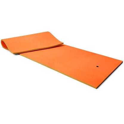 12′ x 6′ Floating Water Mat  Triple-Layer XPE Foam Pad for Pool or Lake Use