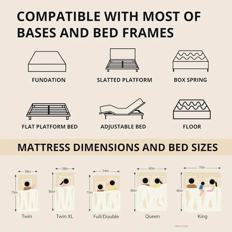 EGOHOME 14″ King Size Cooling Gel Memory Foam Mattress  CertiPUR-US Certified, Made in USA, Therapeutic Medium Support