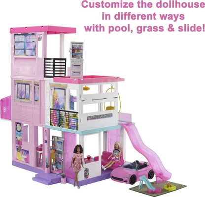 Barbie Deluxe Special Edition 60th DreamHouse Dollhouse Playset with 2 Dolls, Car and 100+ Pieces