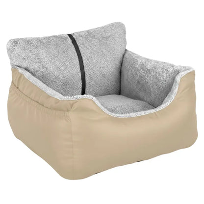 Lightweight 25-Lb Pet Booster Seat Designed for Front or Rear Vehicle Seating