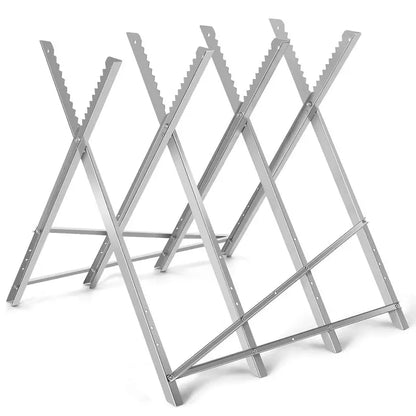 Portable Folding Sawhorse  Lightweight, Sturdy Support Stand for DIY Projects & On-Site Work