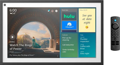 Amazon Echo Show 15 Smart Display 15.6″ with Alexa & Fire TV  Black