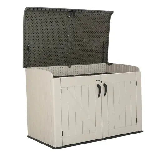 Lifetime Horizontal Storage Shed  75-Cubic-Foot Capacity, Model 60170