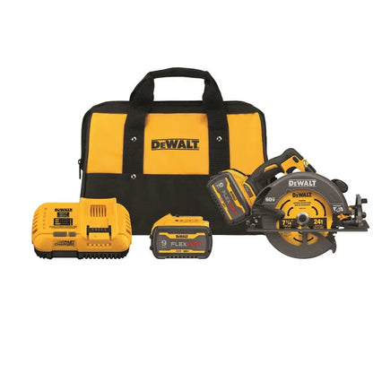 DEWALT FLEXVOLT 60V MAX 7-1/4″ Circular Saw Kit with Brake Brushless DCS578X2 from DEWALT