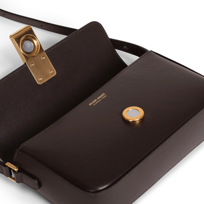 Monceau Baguette - Cuir Box Chocolat