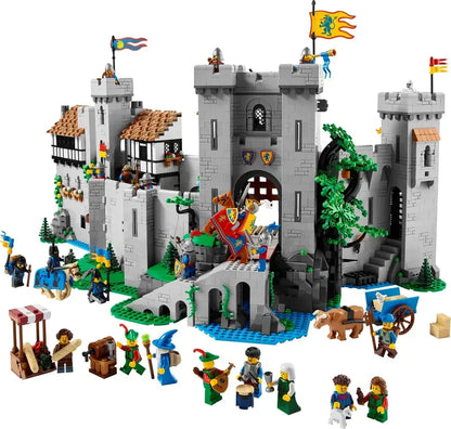 Lion Knights Castle Building Set  Modular Fantasy Playset for Creative Construction