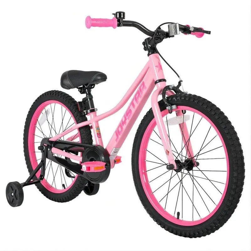 JOYSTAR NEO 20-Inch Kids’ Bicycle  Equipped with Training Wheels, Comfortable Seat, and Kid-Friendly Controls