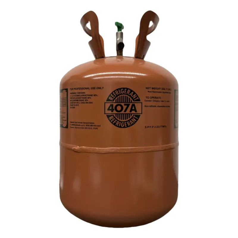 25 lb R407A Refrigerant  Zeotropic Blend for Low-Temperature Refrigeration Applications