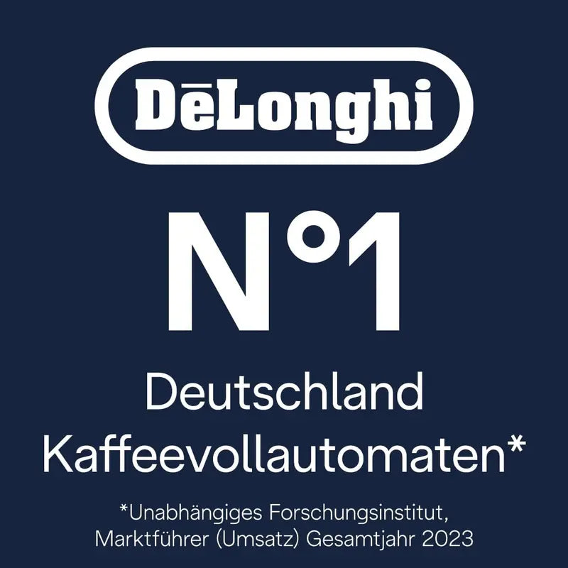 De’Longhi Magnifica Evo ECAM29281.B Fully Automatic Espresso Machine with LatteCrema System, 7 One-Touch Coffee Options, Dual-Boiler Function, Matte Black