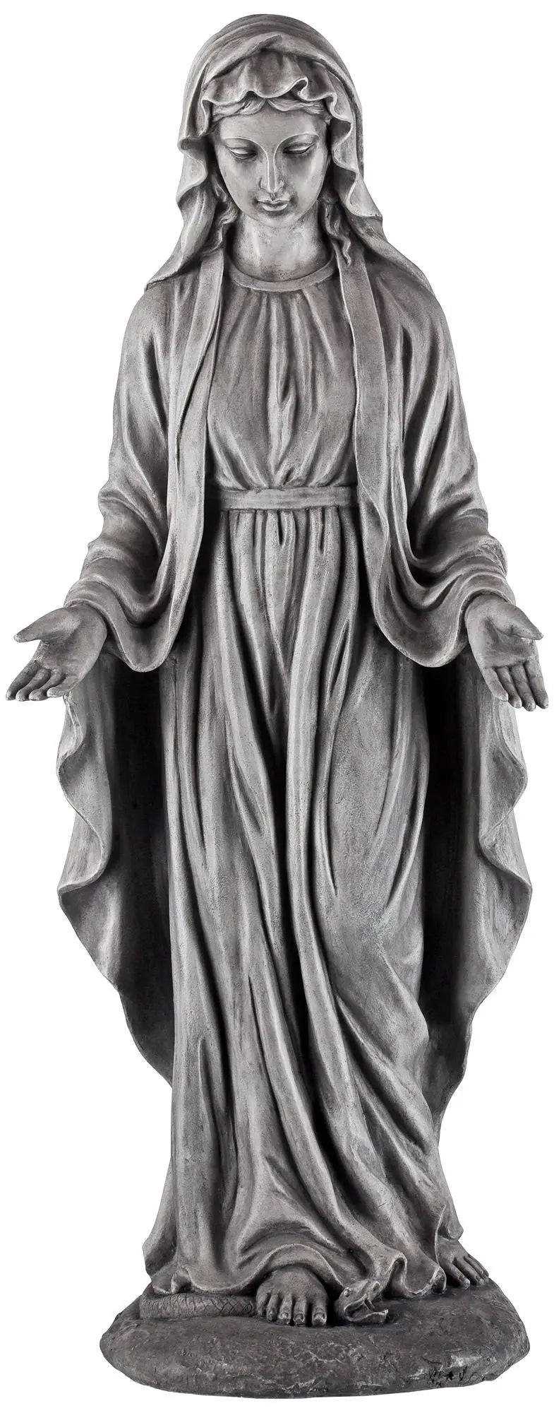 John Timberland Outdoor Statue 29 1/2″ High Virgin Mary Sculpture for Yard Garden Patio Deck Home Entryway Hallway