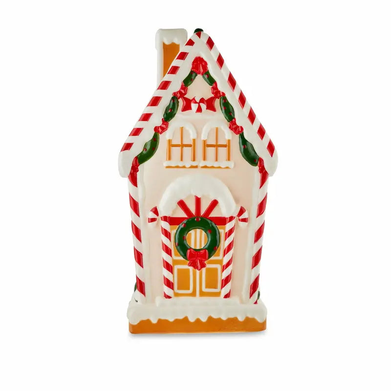 Holiday Time Light-Up 36-Inch Blow-Mold Gingerbread House Outdoor Decoration