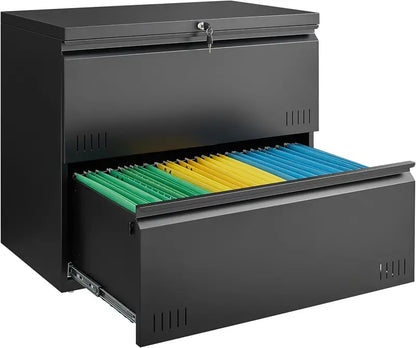 Heavy-Duty Metal Storage Cabinet  Lockable Garage Cabinet with Adjustable Shelving