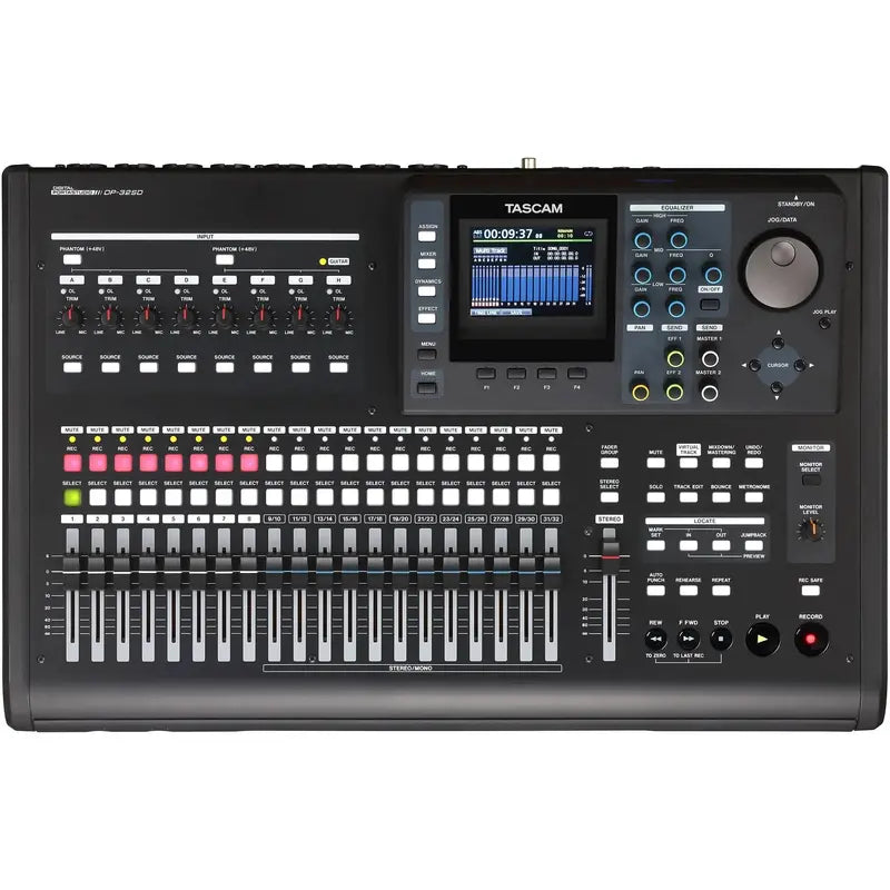 TASCAM DP-32SD 32-Track Digital Portastudio Recorder  Standalone Multitrack Studio