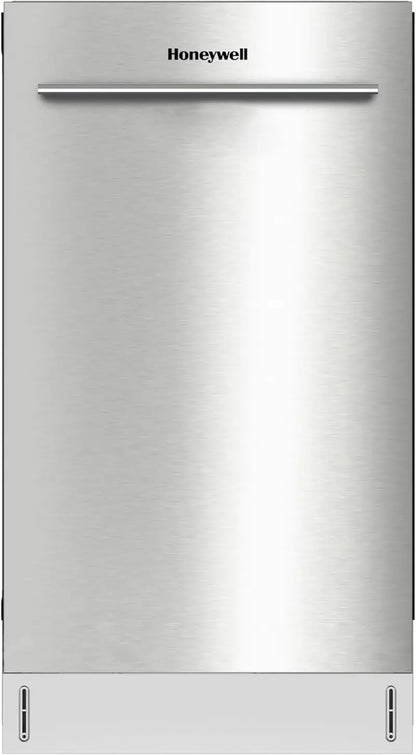 Honeywell 18-Inch Dishwasher  8-Place Setting Capacity, 6 Wash Cycles, Space-Saving Design