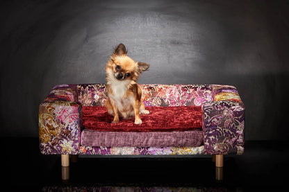 Canapé pour chien « Le Couture » Palace (Bleu ou Rose)