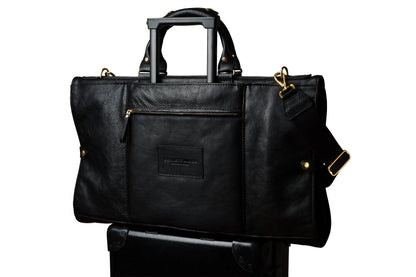 Leather Trifold - Black