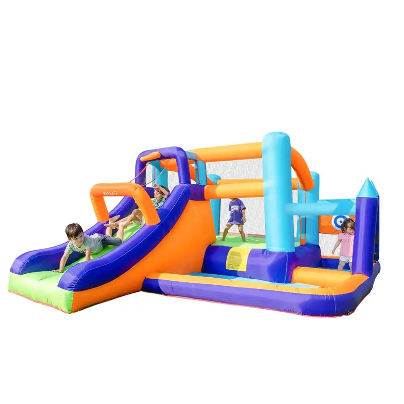AirMyFun Inflatable Outdoor Bounce House  Full-Size Jumping Bouncer for Backyard Play