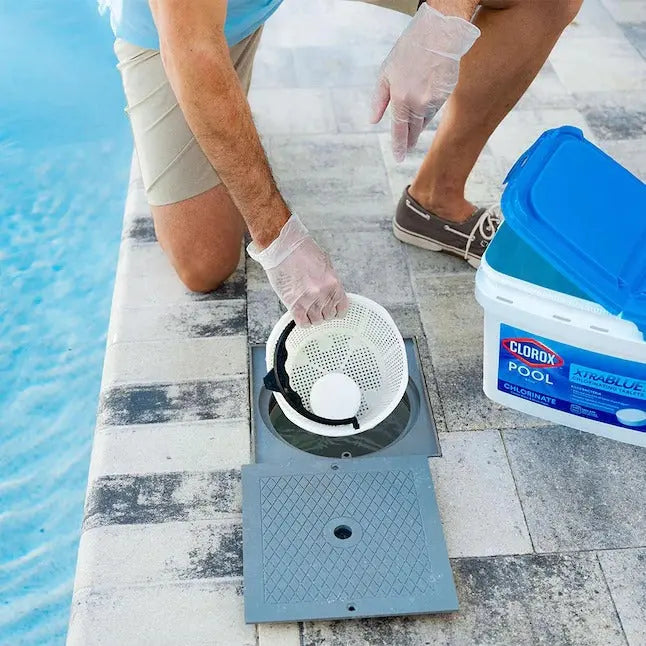 Clorox Pool&Spa XtraBlue Long-Lasting 3-Inch Chlorine Tablets  35 lb Bucket