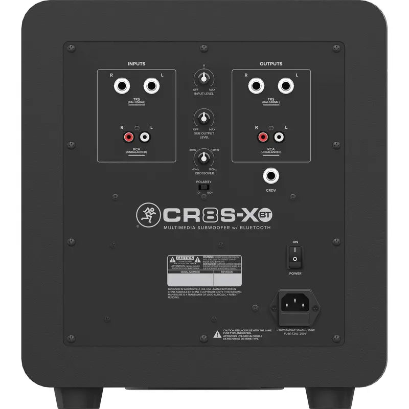 Mackie 8-Inch Bluetooth-Enabled Multimedia Subwoofer for Desktop and Studio Use