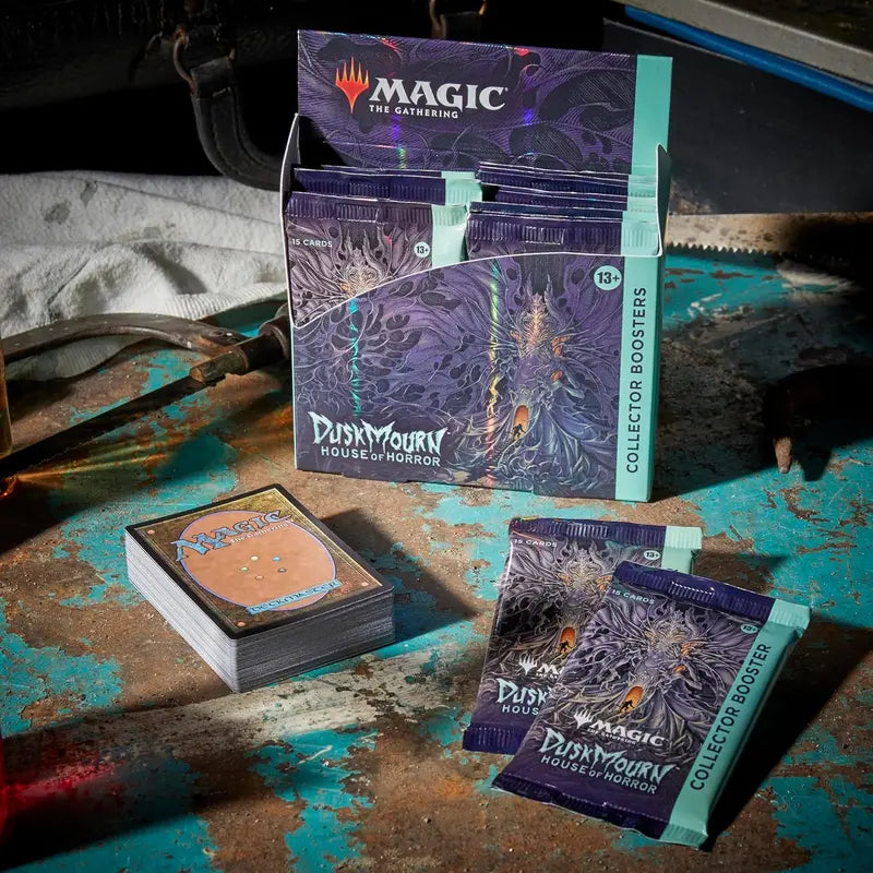 Magic: The Gathering Duskmourn  House of Horror Collector Booster Box  Limited Edition Release