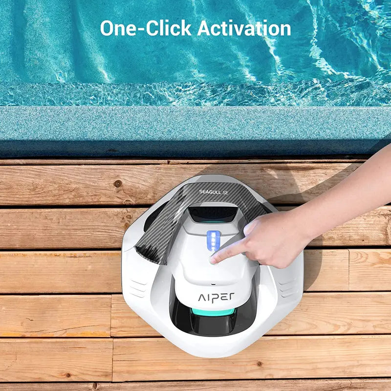 Dual-Motor Cordless Robotic Pool Vacuum Cleaner