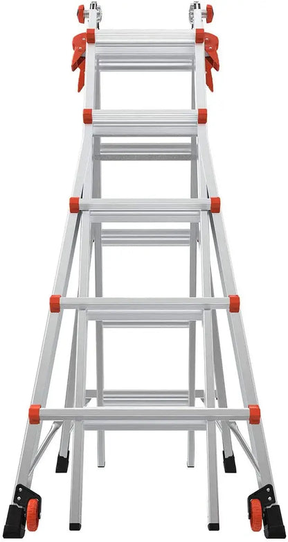 22-Foot Multi-Function Aluminum Extension Ladder with 300-Lb Capacity  Model 15422-001
