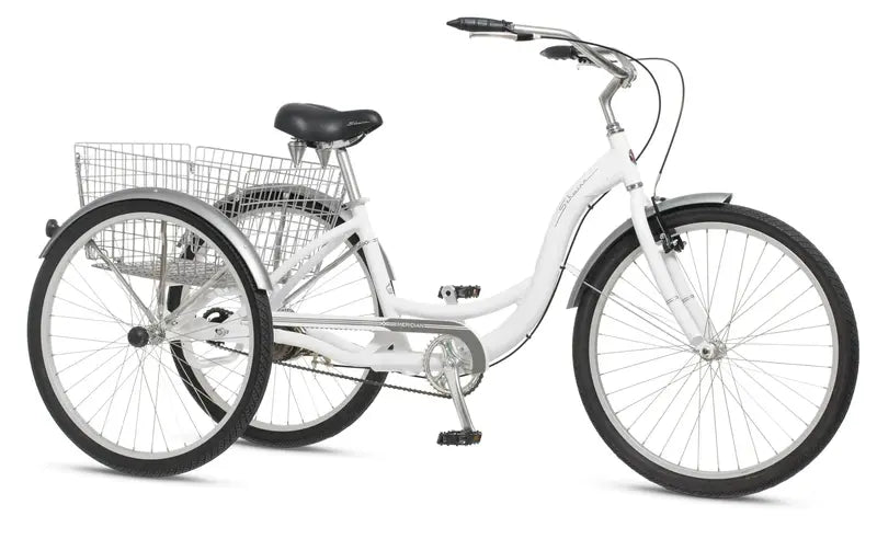 Schwinn Meridian Adult Three-Wheel Cruiser Bike for Beach &amp; Leisure Rides
