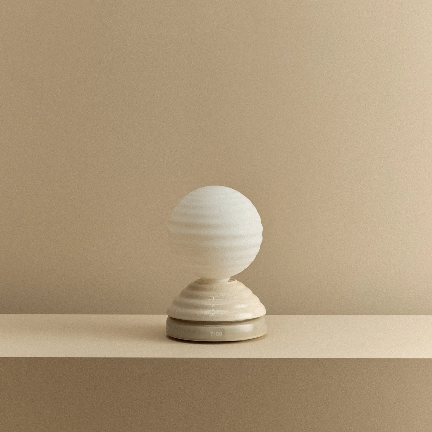Wake Sleep Light in Pebble White