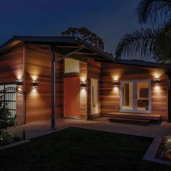 Atomi Smart WiFi Wall Sconces 2-Pack  WiFi Controlled, Easy Install
